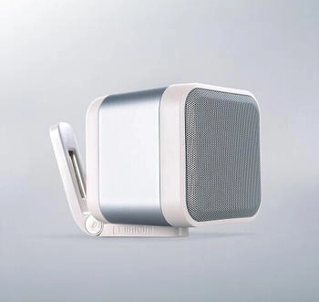 Mission M-Cube kompakter Satelliten-Lautsprecher Stück, weiß