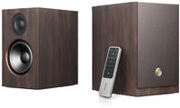 Audio Pro A28 W, Audio Pro A28 W Multiroom-Regallautsprecher in Walnuss