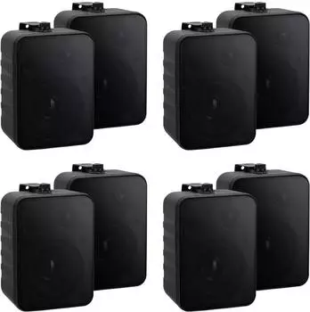 McGrey One Control BK MKIII 4x Set (8 Stück) Schwarz