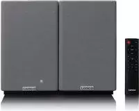 Lenco Regal-Lautsprecher 2 x 40 W Grau (SPB-240BKGY)