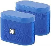 Kodak SoundBrix Wireless Stack Speaker Backstage Blue 2PCS (4895218340668)