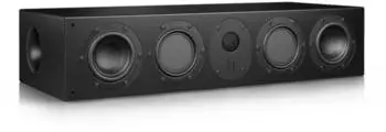 Nubert nuLine CS-174 Center-Lautsprecher (230 W), Mehrschichtlack Schwarz