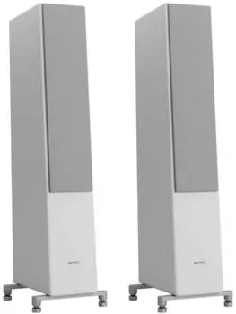 Sonoro Orchestra Shaped Signature /Paar Stand-Lautsprecher mattwei&szlig;/silber