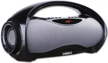Rebeltec SoundBox 320 portable Bluetooth speaker with FM function (5 h), Bluetooth Lautsprecher, Schwarz
