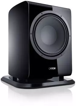 Canton Vento Sub 1 schwarz hochglanz