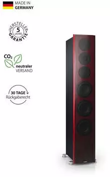 Nubert nuVero 110 Stand-Lautsprecher (520 W), Rubinrot