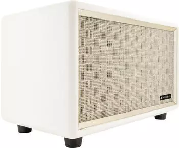Schwaiger Retro Bluetooth Lautsprecher (24W) wei&szlig; (661712)