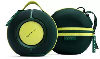 Devialet Mania Moss Green + Charging Station