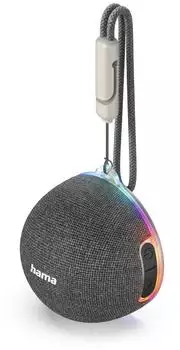 Hama Bluetooth®-Lautsprecher "MagBuddy", mit Magnet, Akku, 5W, Grau