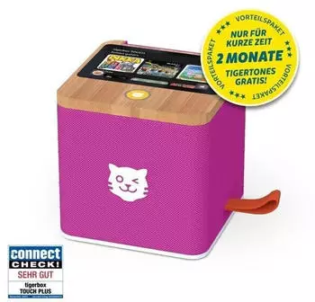 Tiger Media tigerbox Touch Plus lila Vorteilspaket