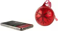 EPOK Christbaumkugel rot BT-Speaker