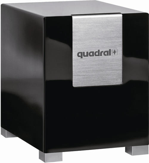 Quadral Qube 10 Aktiv schwarz hochglanz