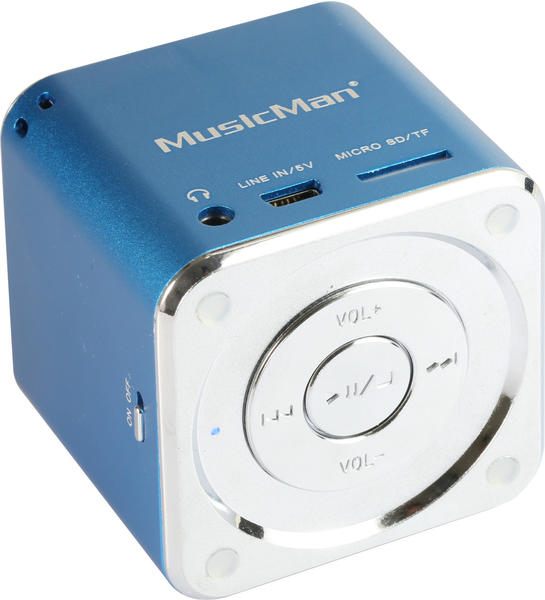 Technaxx MusicMan Mini Soundstation blau
