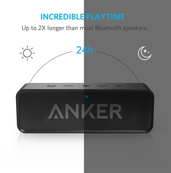 mobile Lautsprecher Eigenschaften & Energiemerkmale Anker SoundCore schwarz