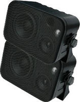 DYNAVOX 201873, DYNAVOX 201873 - Mini-Box 3-Wege mit Halterung, schwarz, Paar