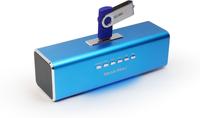 Technaxx MusicMan MA Lautsprecher Mini Lautsprecher AUX, FM Radio, USB, SD Blau