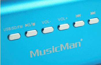 Technaxx MusicMan MA Soundstation blau – Perfekter Klang für unterwegs: Technaxx MusicMan MA Soundstation blau