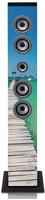 Bluetooth-turmlautsprecher, Fm-radio, Usb-/sd-wiedergabe