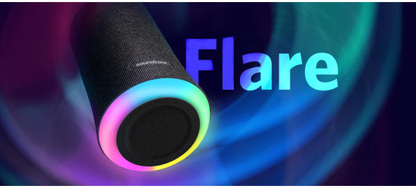 Bluetooth Lautsprecher Eigenschaften & Ausstattung Soundcore Flare schwarz