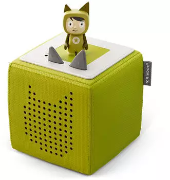 Tonies Toniebox Starterset grün + Kreativ-Tonie