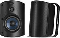 Polk Audio ATRIUM5BK, Polk Audio Atrium 5 Allwetter-Outdoor-Lautsprecher Paar,
