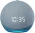 Amazon Echo Dot (4. Generation) mit Uhr blaugrau