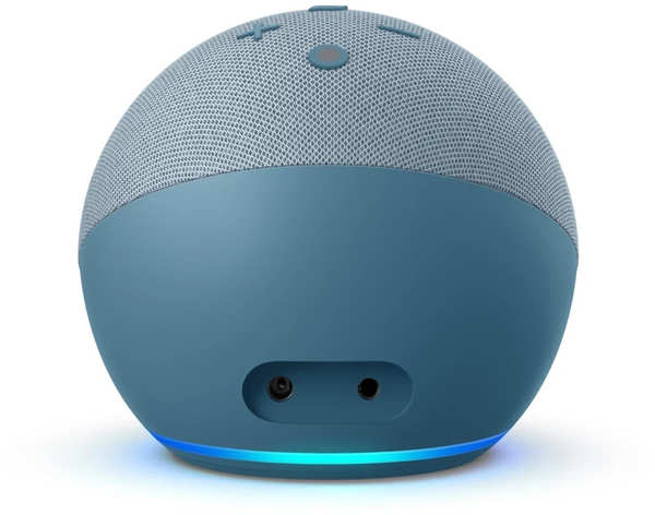Echo Dot (4th Gen) Blue/Grey with LED-Display Smart Speaker Eigenschaften & Ausstattung Amazon Echo Dot (4. Generation) mit Uhr blaugrau
