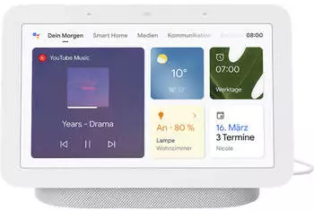 Google Nest Hub (2nd Gen) Chalk