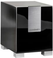 Quadral Qube CS 10 aktiv hochglanz (highgloss schwarz)