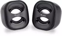 Equip 245330, Equip Mini USB Lautsprecher f. Notebook u. PC, schwarz
