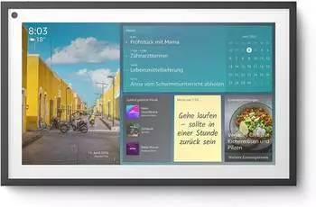 Amazon Echo Show 15 wei&szlig;