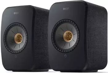 KEF LSX II Carbon Black