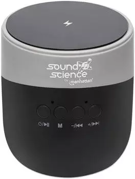 Manhattan Sound Science Bluetooth-Lautsprecher mit Induktionsladepad (165051)