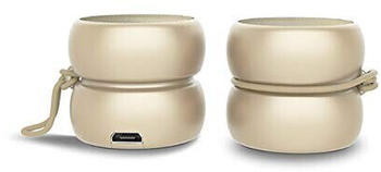 Xoopar Yoyo Stereo Speaker Gold