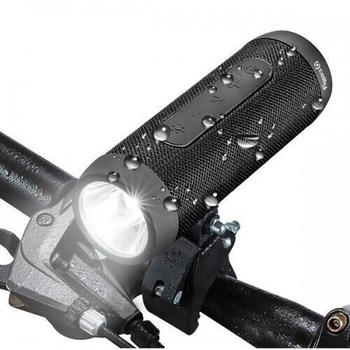 Celly Bike Speaker Flashlight Black
