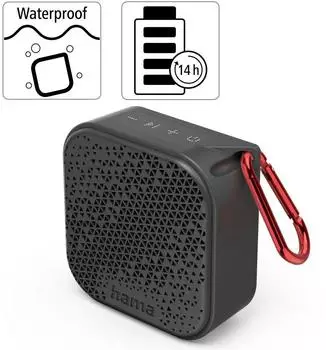 Hama Pocket 3.0 schwarz – IP67-Schutzklasse für den Outdoor-Einsatz
