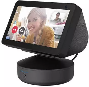 Amazon Echo Show 5 (3. Generation) anthrazit – Integrierte Kamera für mehr Sicherheit