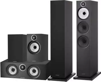Bowers & Wilkins 603 S3 schwarz – Bowers & Wilkins 603 S3 schwarz für authentischen Stereoklang im Wohnzimmer