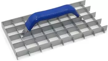 DEWEPRO Gitter-Rabot Putzhobel 285x145mm Gitterweite 30x30mm (1401)