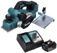 Makita DKP 181 RF1 Akku Hobel Falzhobel 82 mm 18 V Brushless + 1x Akku 3,0 Ah +