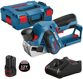 Bosch GHO 12V-20 (1 x 2.0 Ah Akku + Ladegerät + L-Boxx)