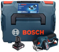 Bosch Gho 12v-20 Professional Akku Hobel 12 V Brushless + 1x Akku 6,0 Ah + L-boxx -