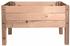 dunkelbraun: MeinGartenCenter24 Hochbeet Massiv für Kinder 79x40x50cm