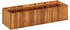 vidaXL Garten-Hochbeet 100x30x25cm Massivholz Akazie (45918)
