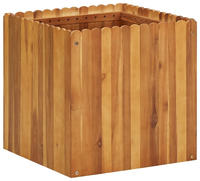 vidaXL Garten-Hochbeet 50 x 50 x 50 cm Massivholz Akazie