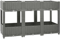 vidaXL Hochbeet 120x40x71 cm Polypropylen