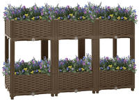 vidaXL Hochbeet 120x40x71 cm Polypropylen