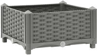 vidaXL Hochbeet 40x40x23 cm Polypropylen