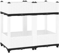 vidaXL Hochbeet 80x40x71 cm Polypropylen