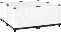 vidaXL Hochbeet 80x80x38 cm Polypropylen